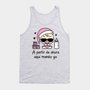 A partir de ahora aquí mando yo (versión niña). Tank Top